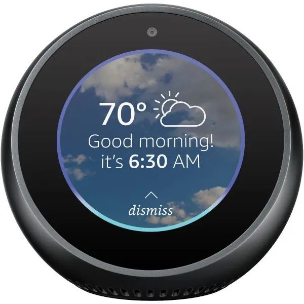 Amazon Echo Spot - Inteligência e Conectividade em Suas Mãos! Transforme Seu Lar