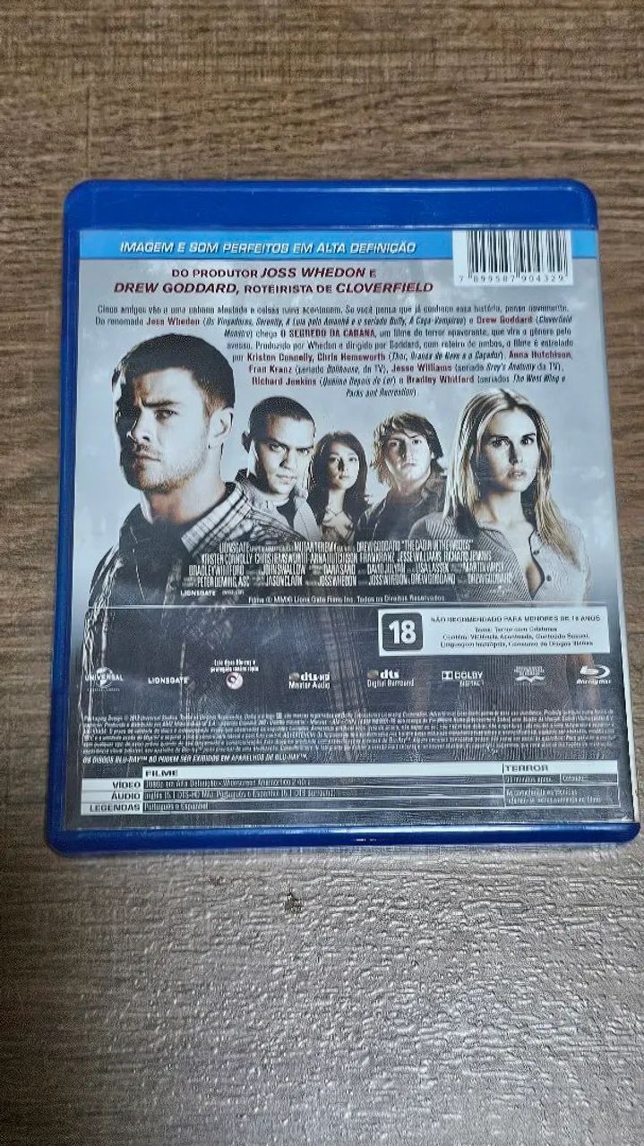 O Segredo da Cabana (Blu-ray). Filmaço raro! - Foto 2