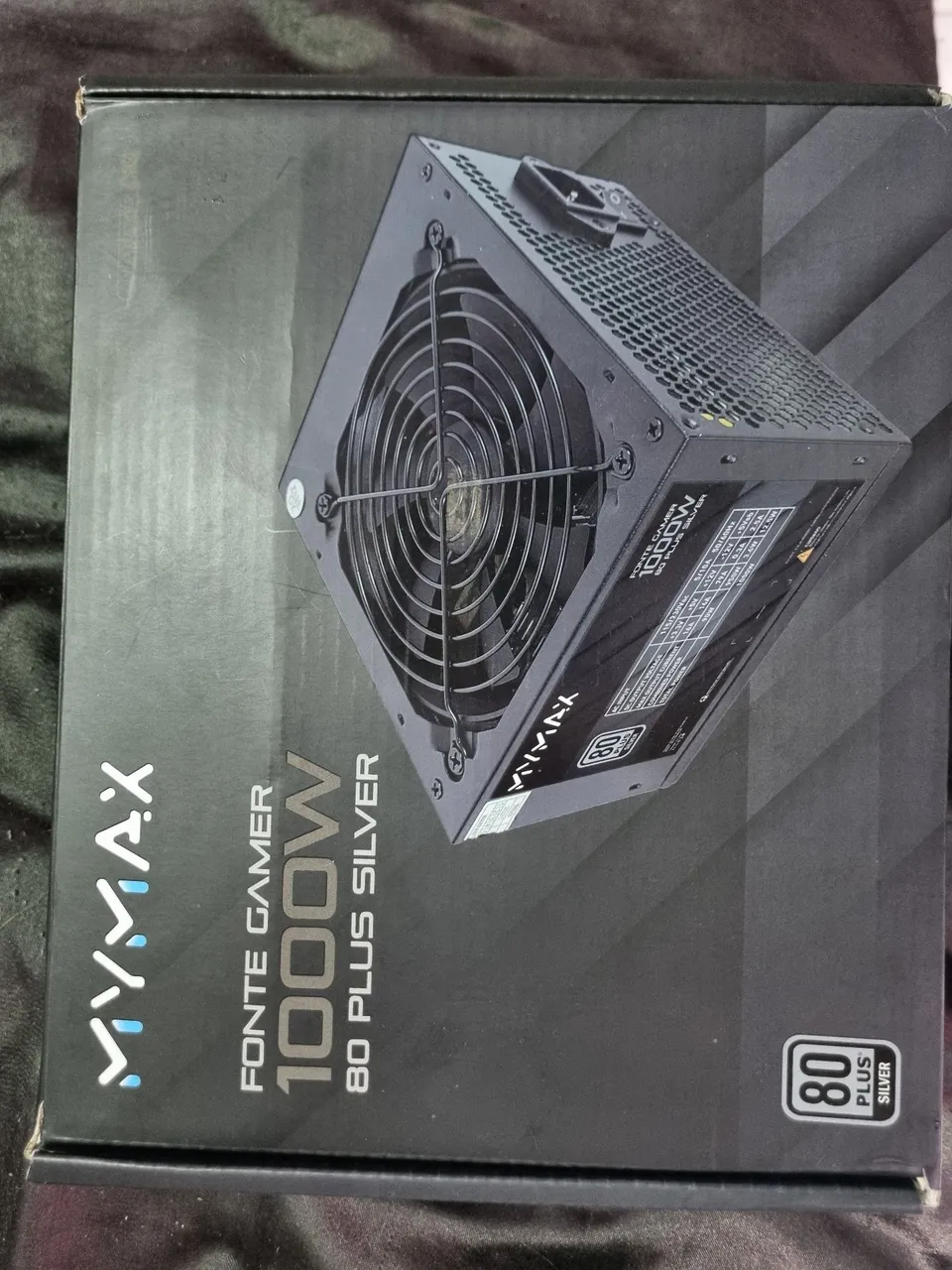 Fonte Gamer MYMAX 1000W 80 Plus Silver