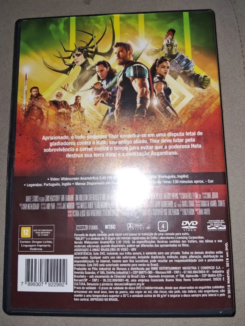 DVD- Thor Ragnarok - Foto 2