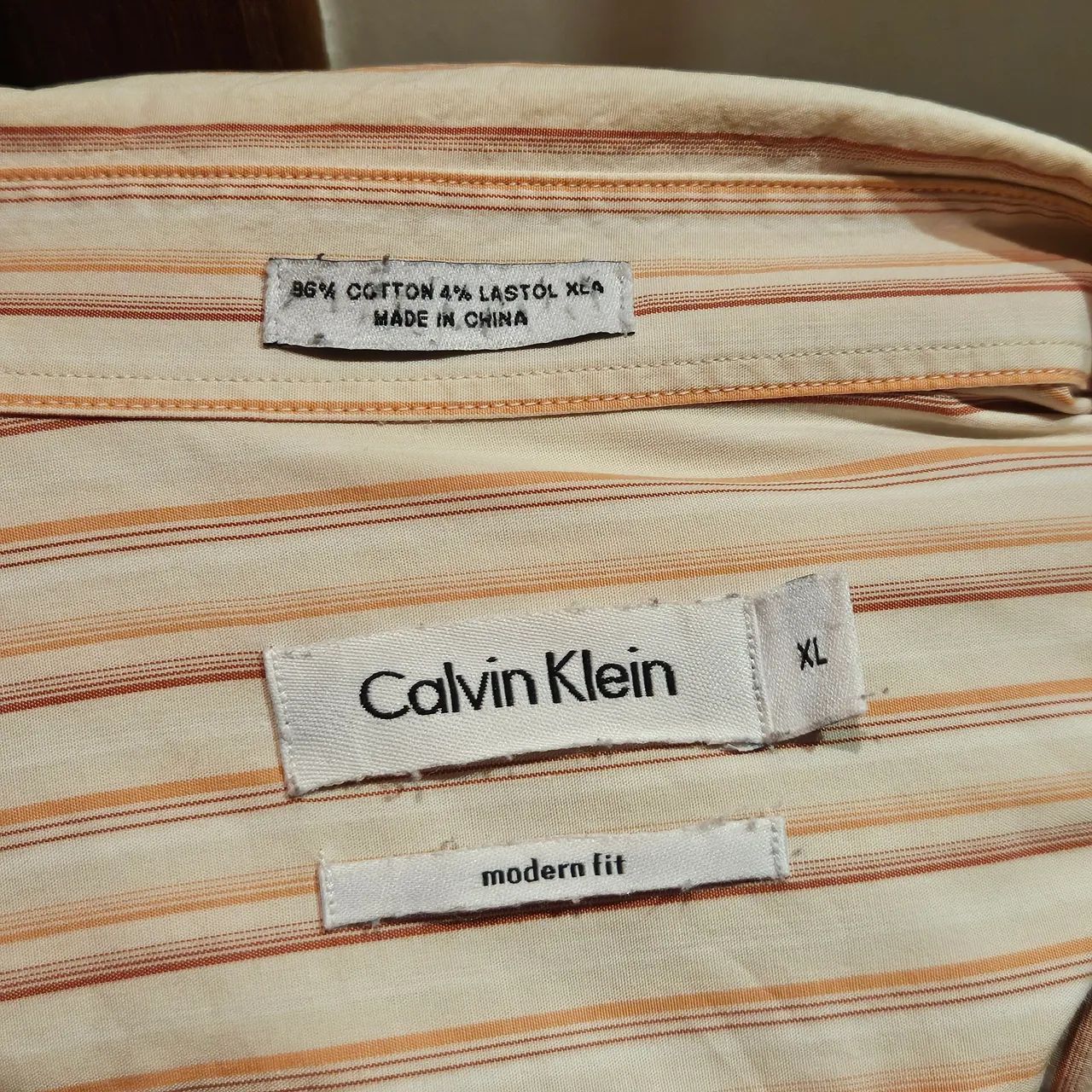 Camisa Calvin Klein Modern Fit XL - Foto 5