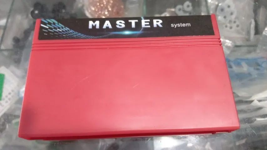 Master System L1 Com 1 Controle Original Mod Av Everdrive 1000 Jogos e Cabos - Foto 2