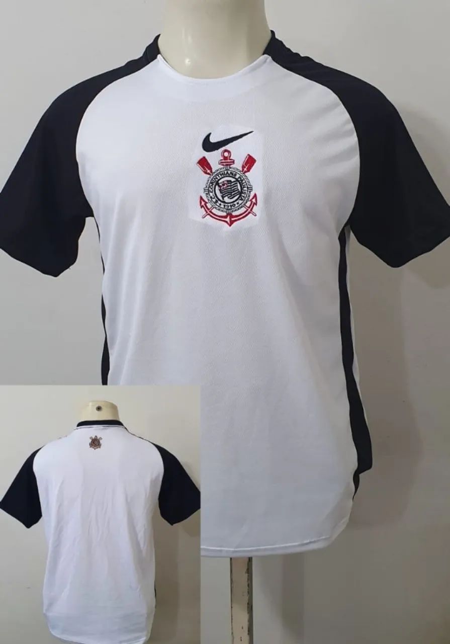 Nova Camisa Corinthians branca 2025 dri-fit (P, M e G)