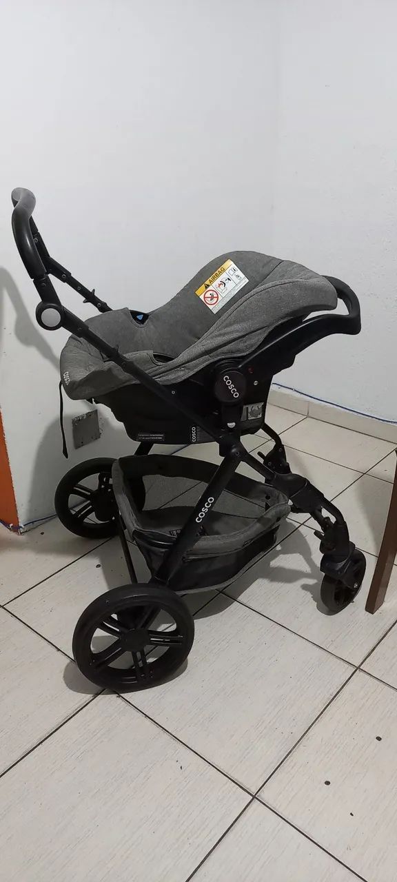 Cosco Guardian 3 em 1 | MOISÉS CARRINHO DE PASSEIO E BEBÊ CONFORTO! - Foto 3