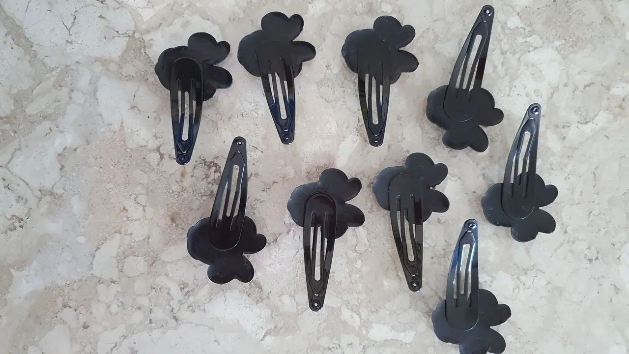 9 Presilhas de cabelo Minnie  - Foto 3