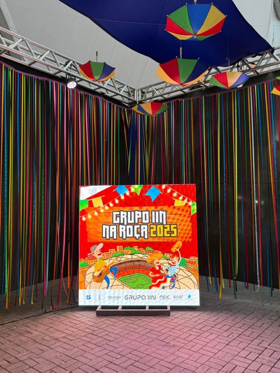 Aluguel de telão de Led