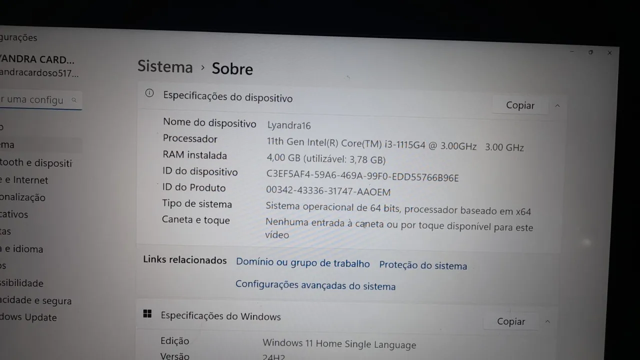 Vende-se notebook Acer