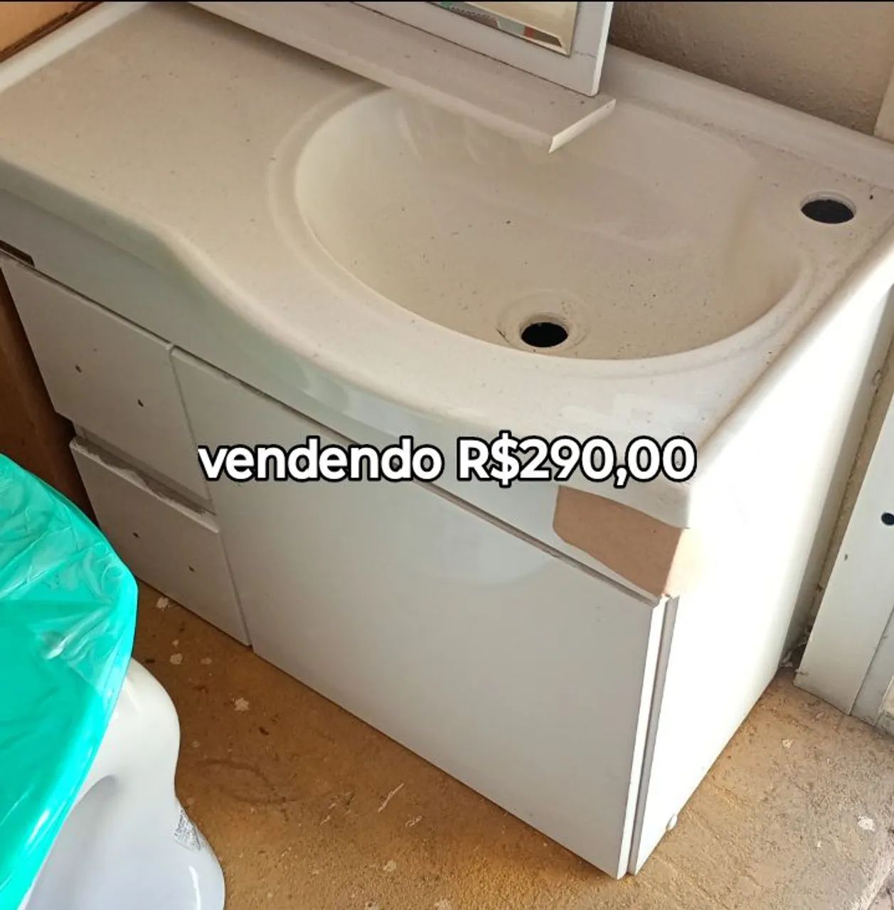 Vendendo pia suspensa pequena 