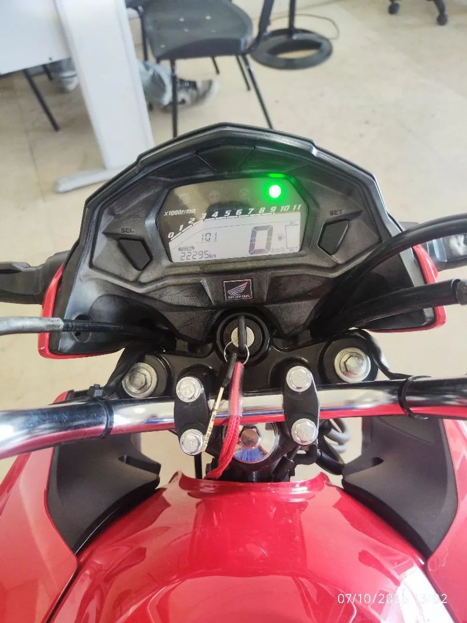 HONDA CG FAN 160 VERMELHA 2024 SHALON MOTOS - Foto 2