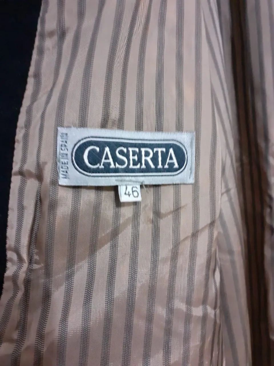 Sobretudo Preto da marca Caserta Espanha - Foto 3