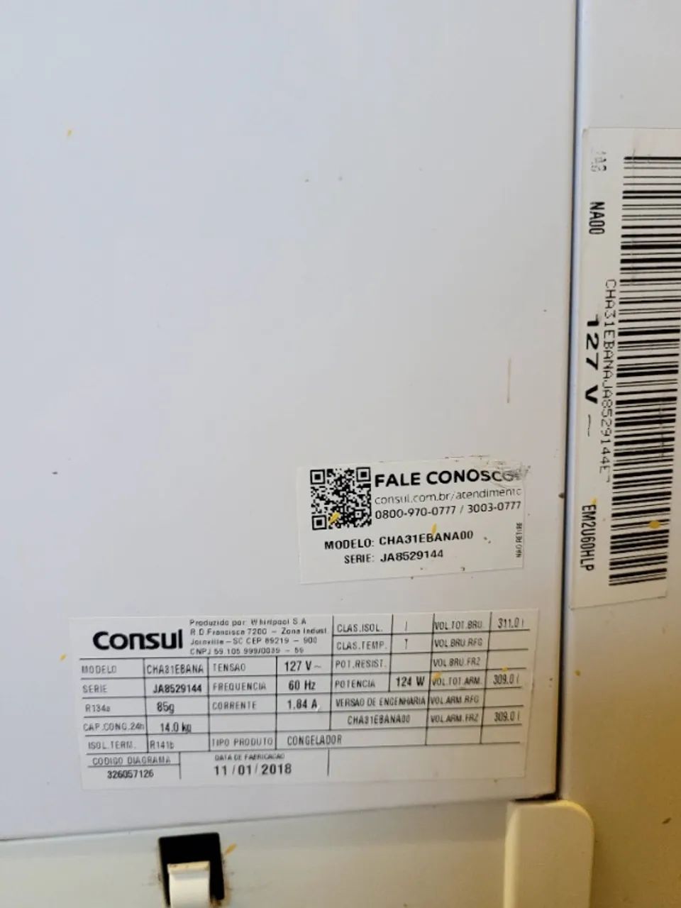 Freezer horizontal Consul modelo cha31 - Foto 3