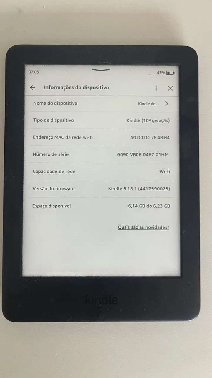 Kindle 10 geração Leitor Digital - Foto 2
