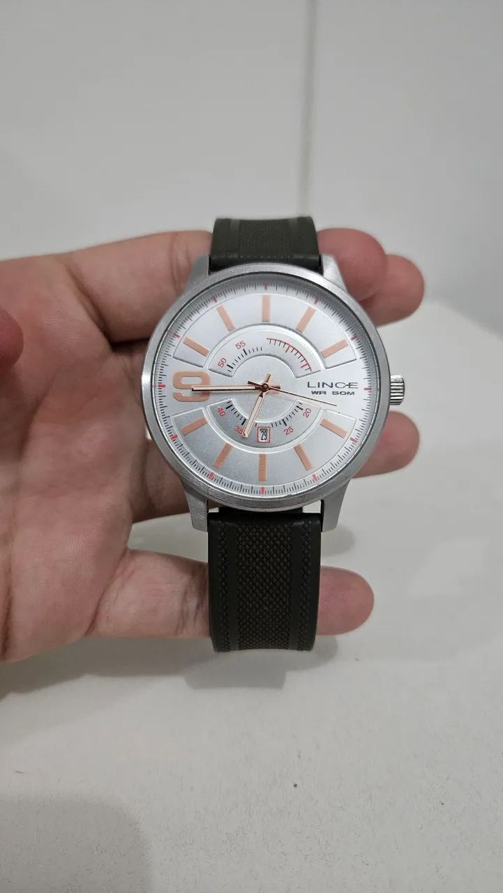 Relógio Lince Masculino WR 50M