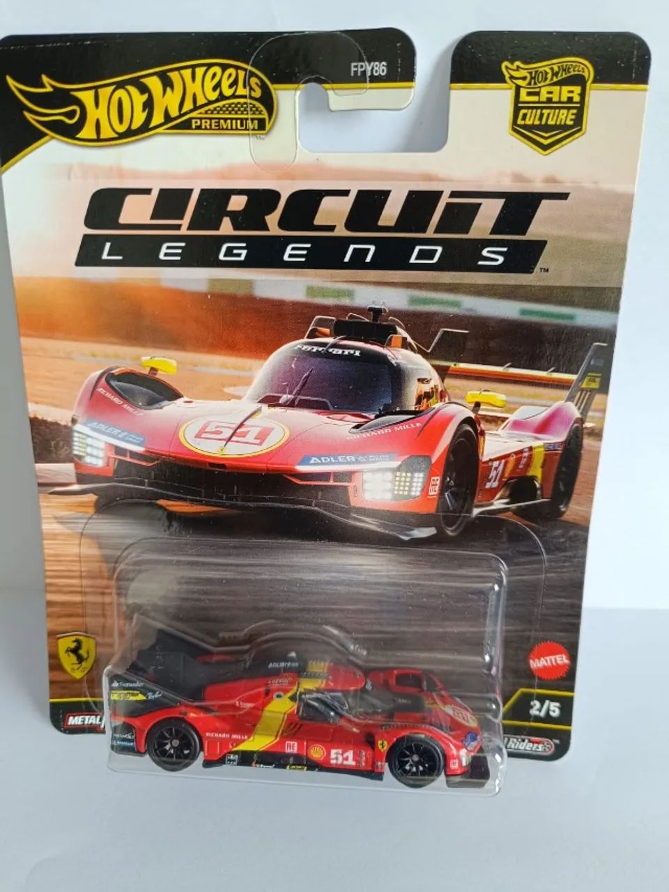 Hot Wheels Ferrari 499P Circuit Legends
