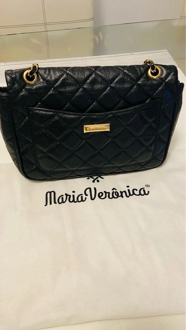 Bolsa Maria Verônica Preta - Foto 2