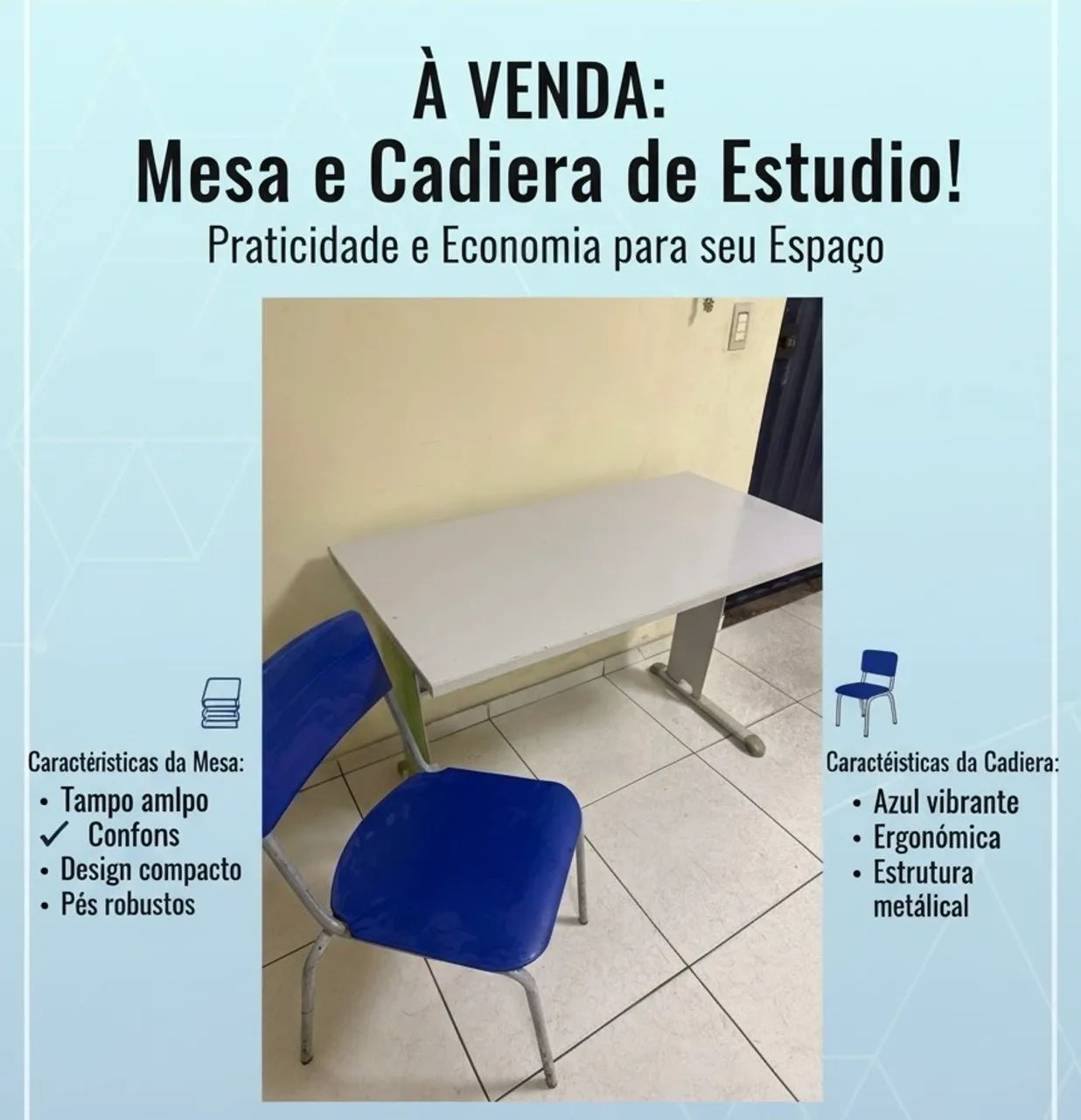 Mesa para estudo 64617797563777120