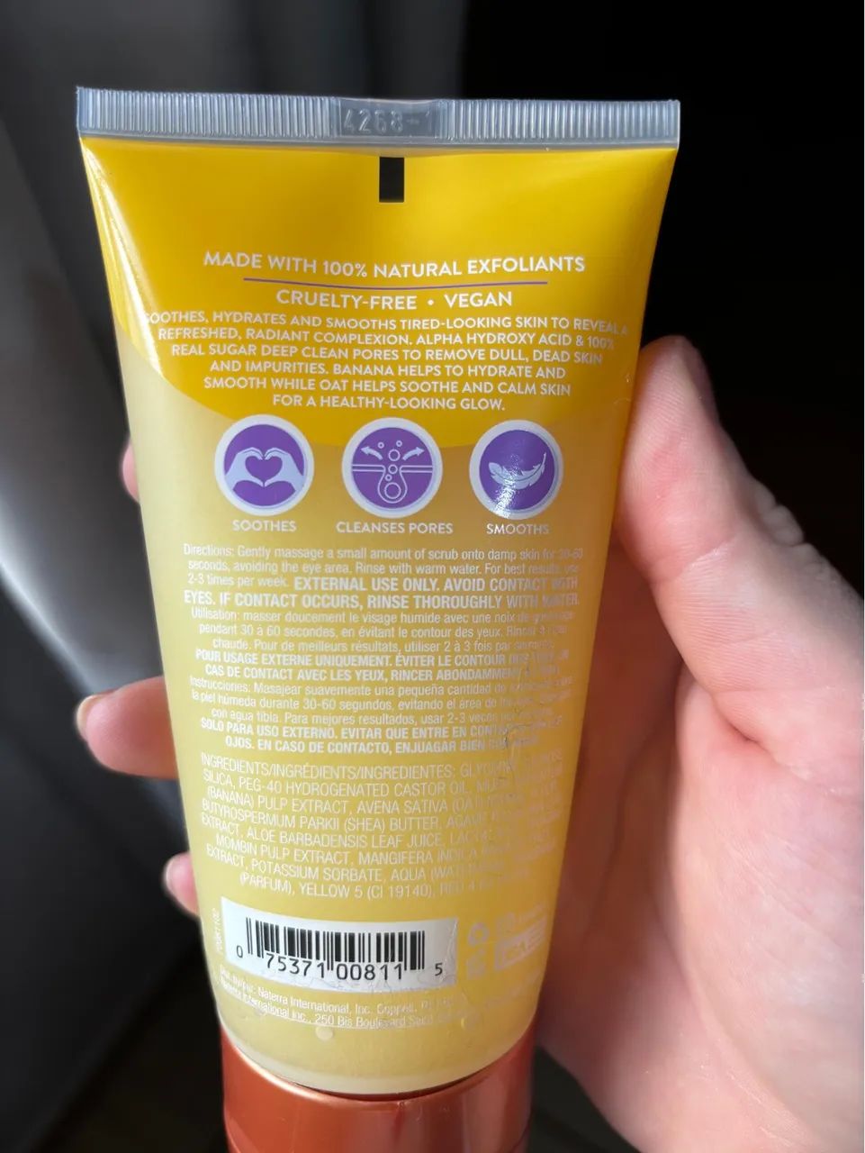 ORIGINAL Sugar Face Scrub Esfoliante Tree Hut  - Foto 3