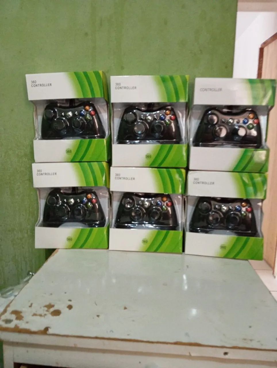 Controle Manete Compatível Xbox 360 Sem Fio - Foto 4