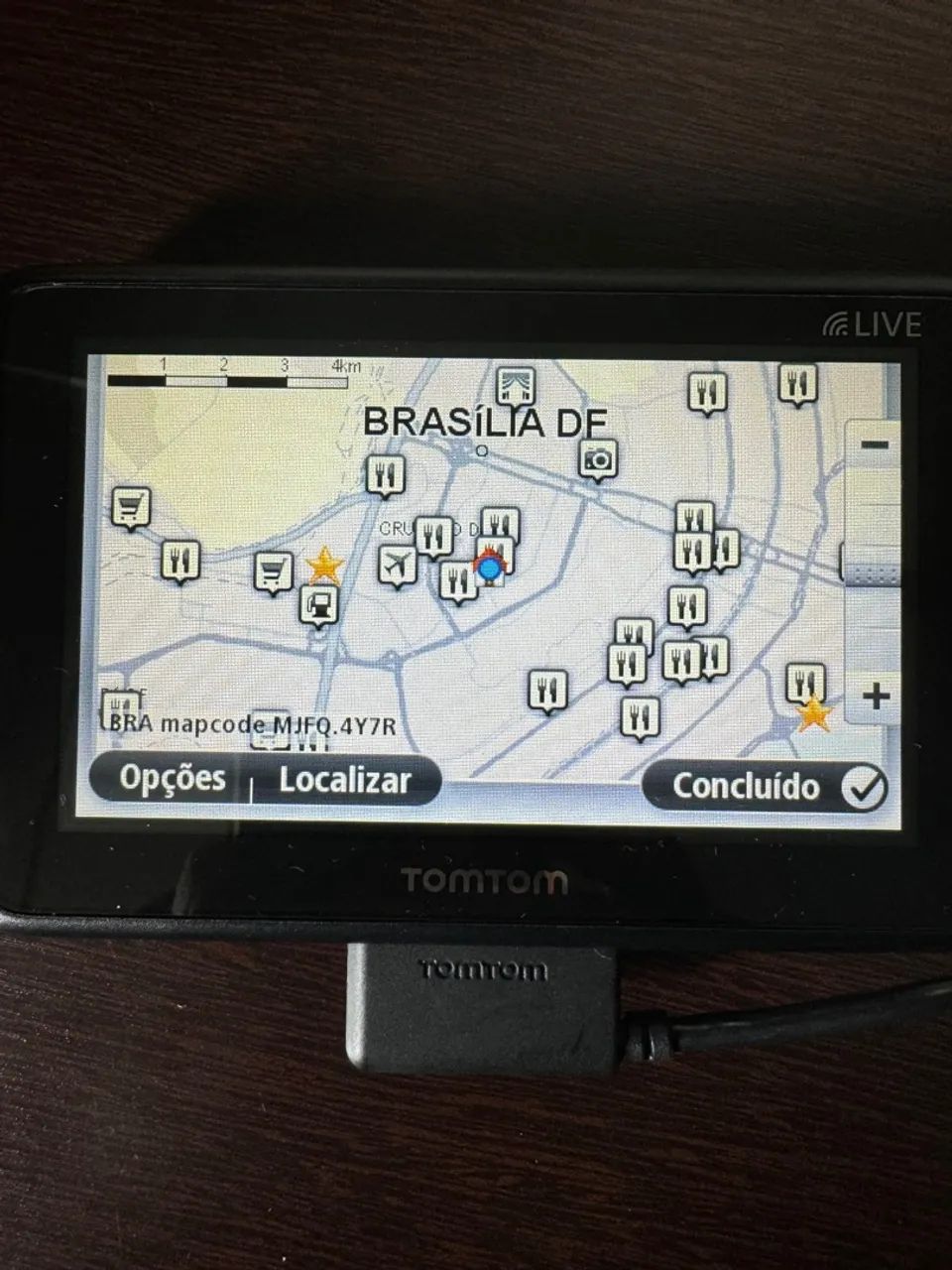 GPS Tom Tom Semi Novo Com Cabo Carregador USB e Veicular. - Foto 3