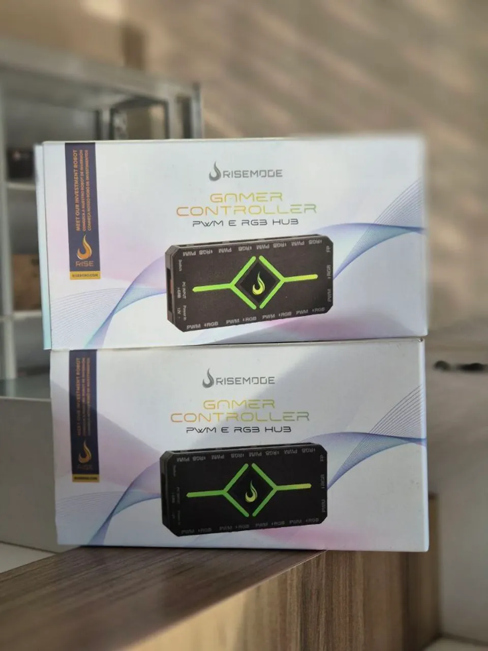 Controlador Gamer PWM e RGB Rise Mode