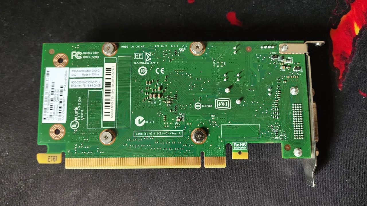 Placa de Vídeo NVIDIA NVS 315 1GB (Low Profile) - Foto 2