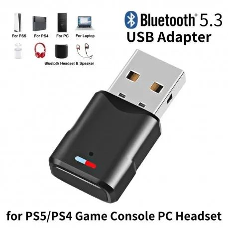 Adaptador Áudio Bluetooth 5.3 - TV, PS5, PS4, Nintendo Switch, PC e Notebook - Foto 2