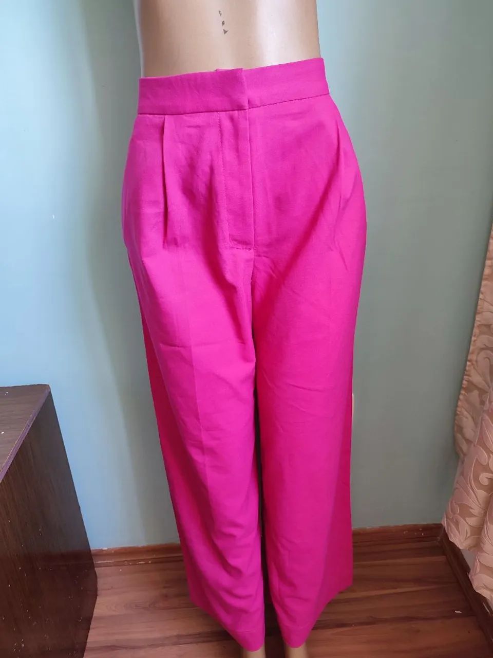 Calça social pink Zara 