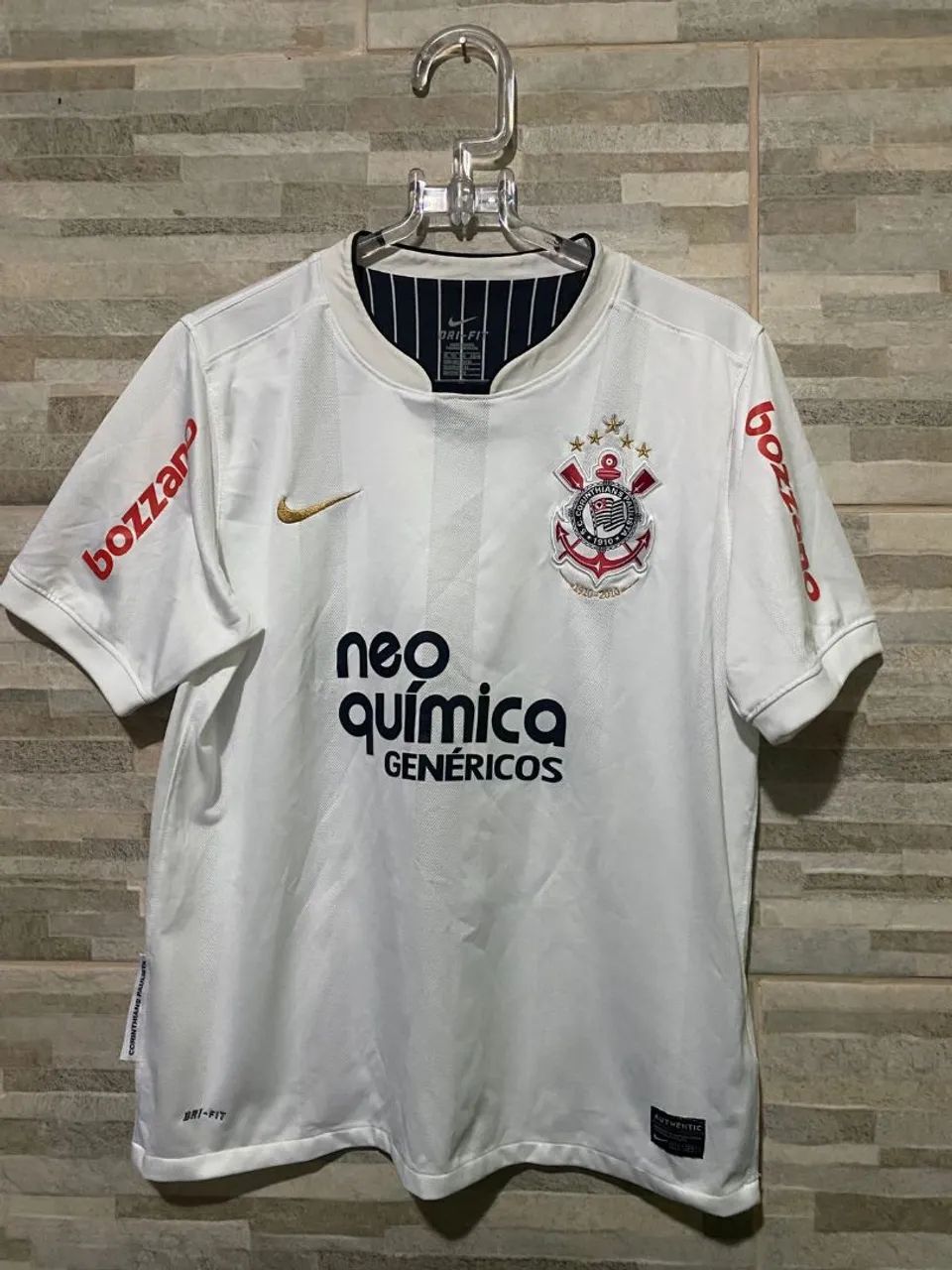 Camisa Corinthians Infantil Nike - Neo Química - Oficial - Foto 3