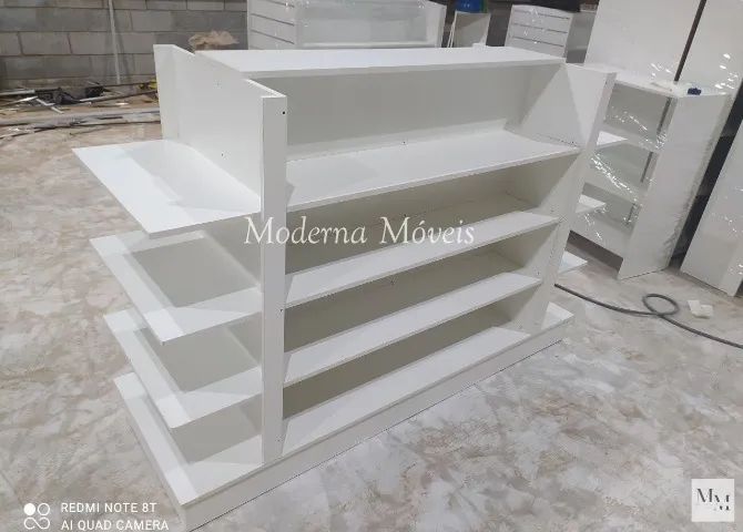 Gôndola Branca MDF Direto da Fábrica - Foto 2
