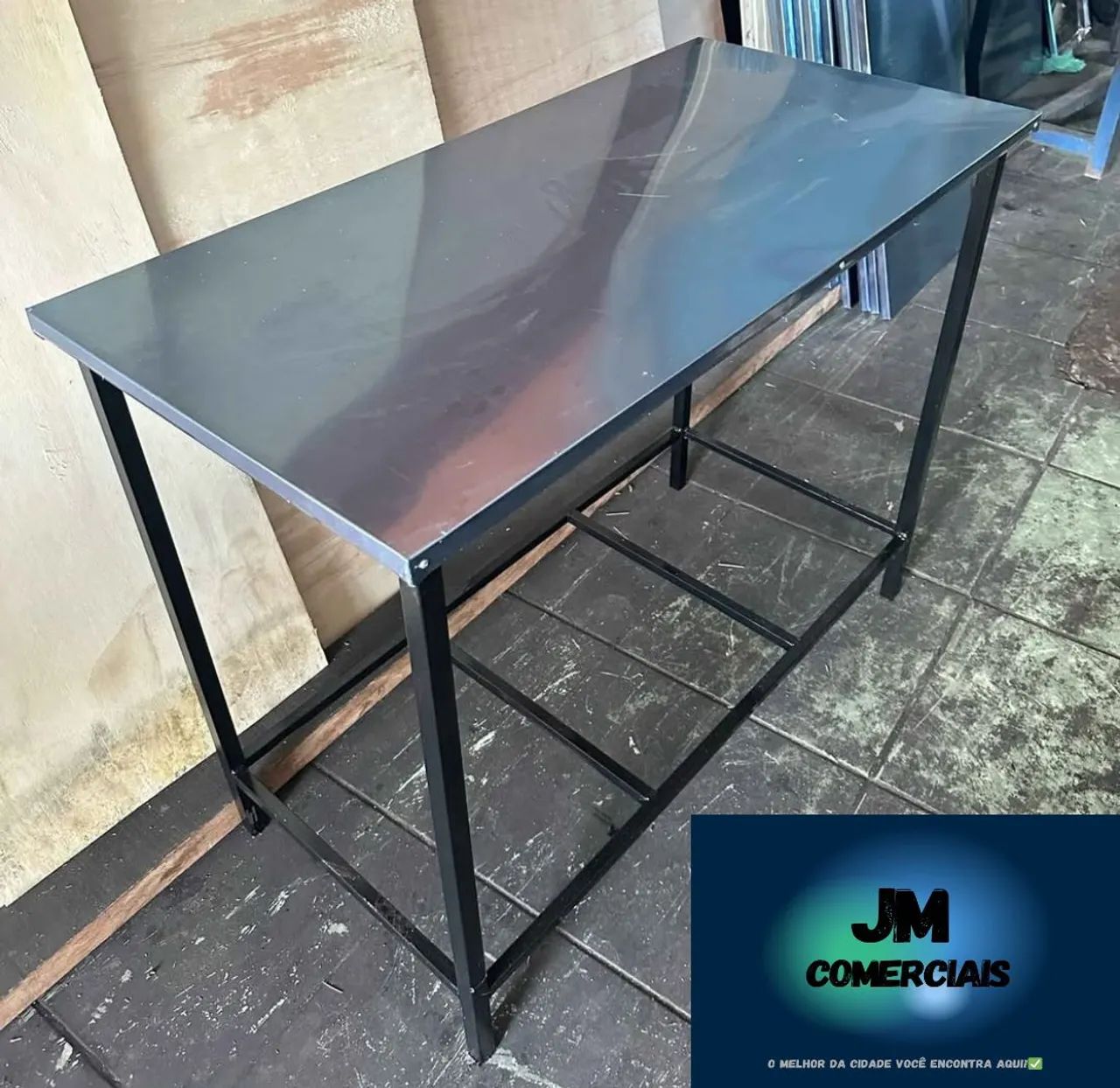 Mesa de metal com tampo Inoxx para seu estabelecimento  - Foto 5