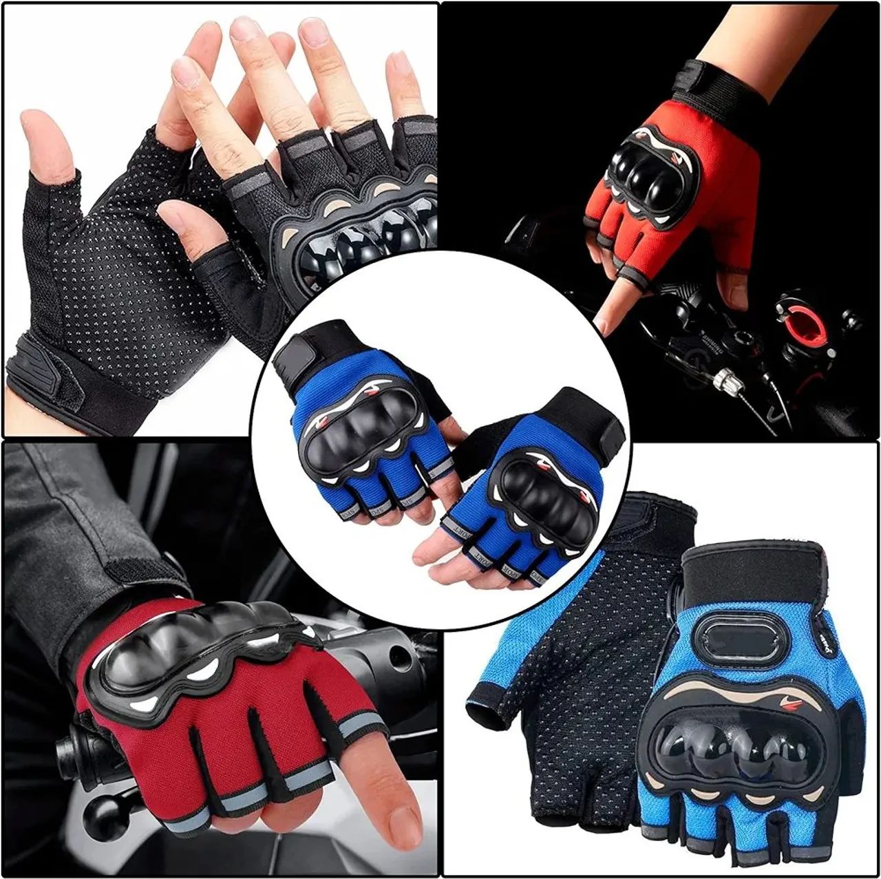 Luva motoqueiro sport motocross - Foto 3