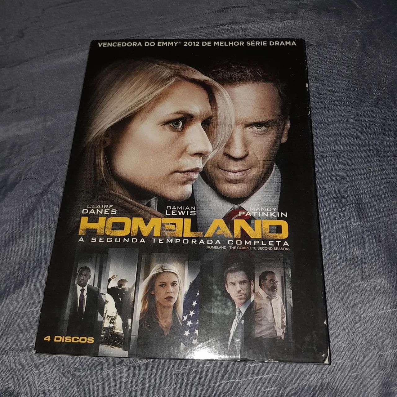 Kit Boxes dvd Homeland 1,2 e 3 temporadas 