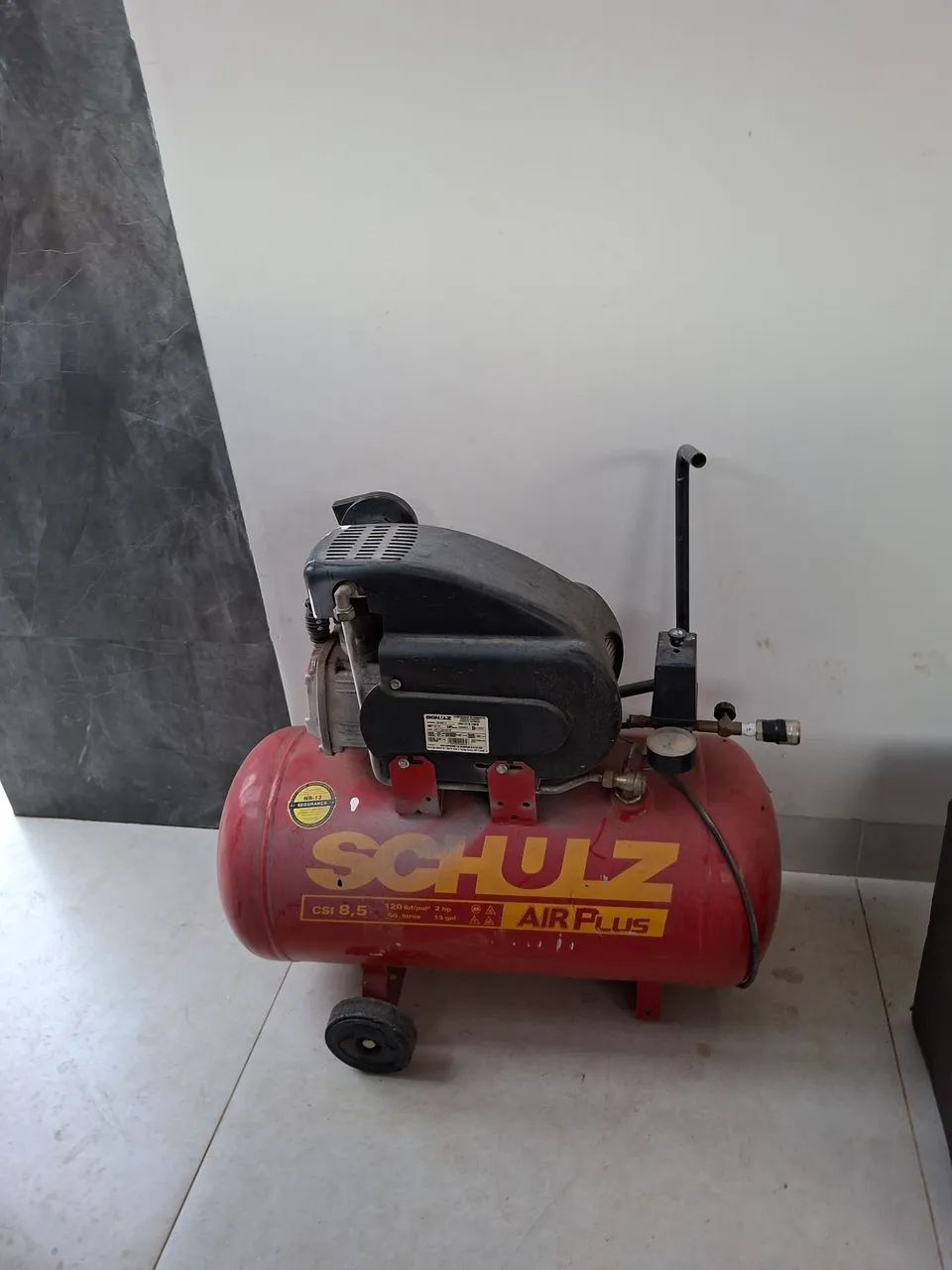 Compressor de ar Schulz e Pistola - Foto 4