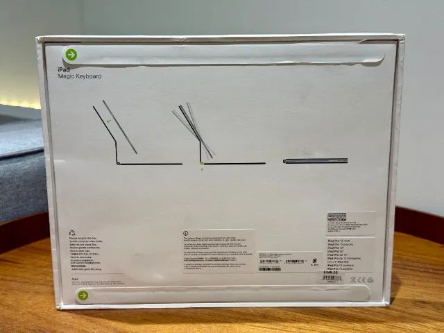 Magic Keyboard Apple iPad Pro 13 Polegadas Branco - Novo/Lacrado - Parcelamos até 21X - Foto 3