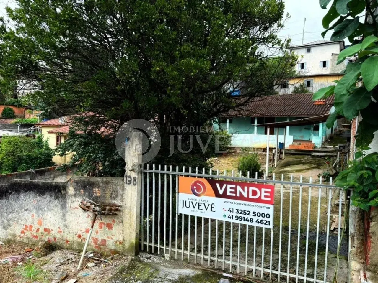 IMOBILIARIA JUVEVE VENDE TERRENO ALMIRANTE TAMANDARE RUA PEDRO VITOR DE LIMA, 138, CACHOEI