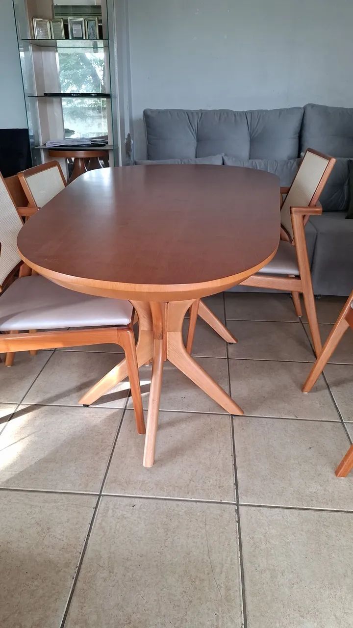 Mesa de jantar 1.70 x 90 modelo organica  - Foto 2