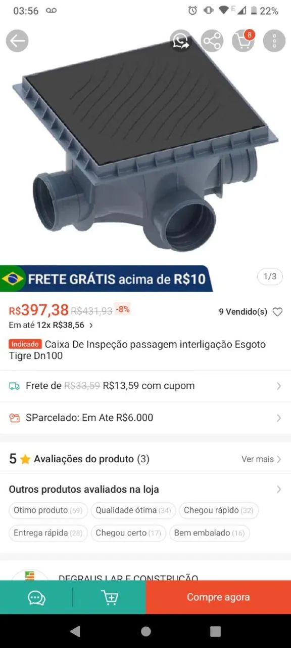 Tigre Reinforced Passage Manhole