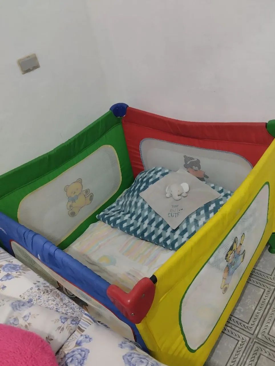 Berço/Chiqueirinho Desmontavel Burigotto - Foto 3