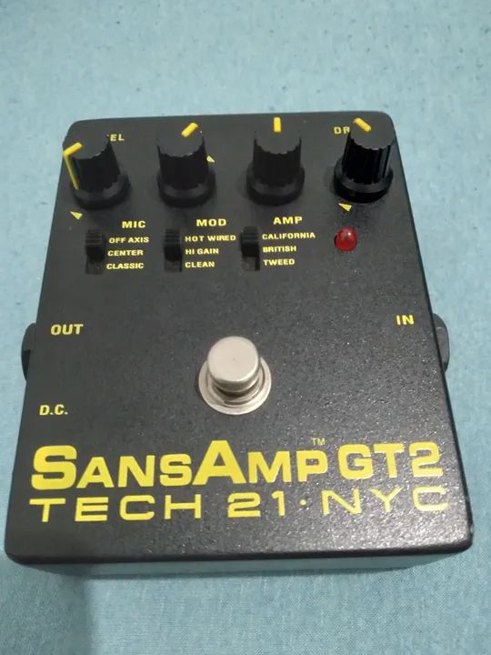 Pedal Sansamp GT2 - Tech 21 NYC - Instrumentos musicais - Jardim