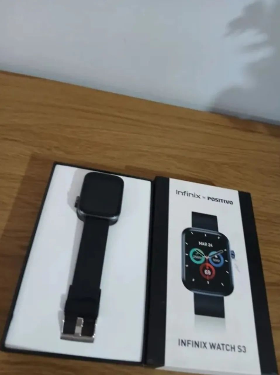 Smartwatch Infinix S3 Full Touch 1.69 Polegadas Oportunidade Preto - Foto 5