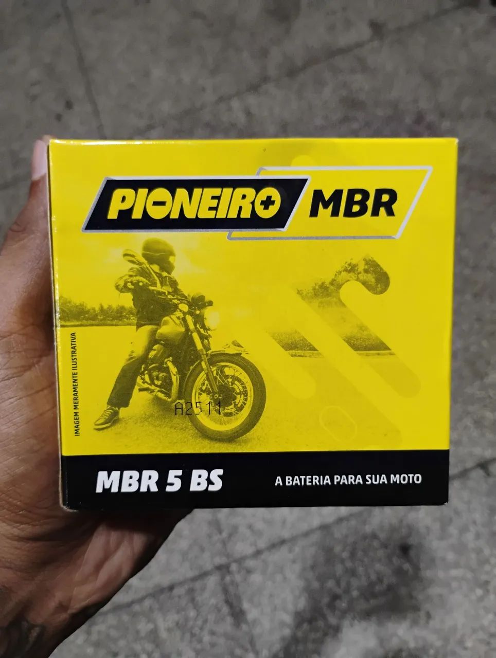 Bateria pioneiro 5 amperes 