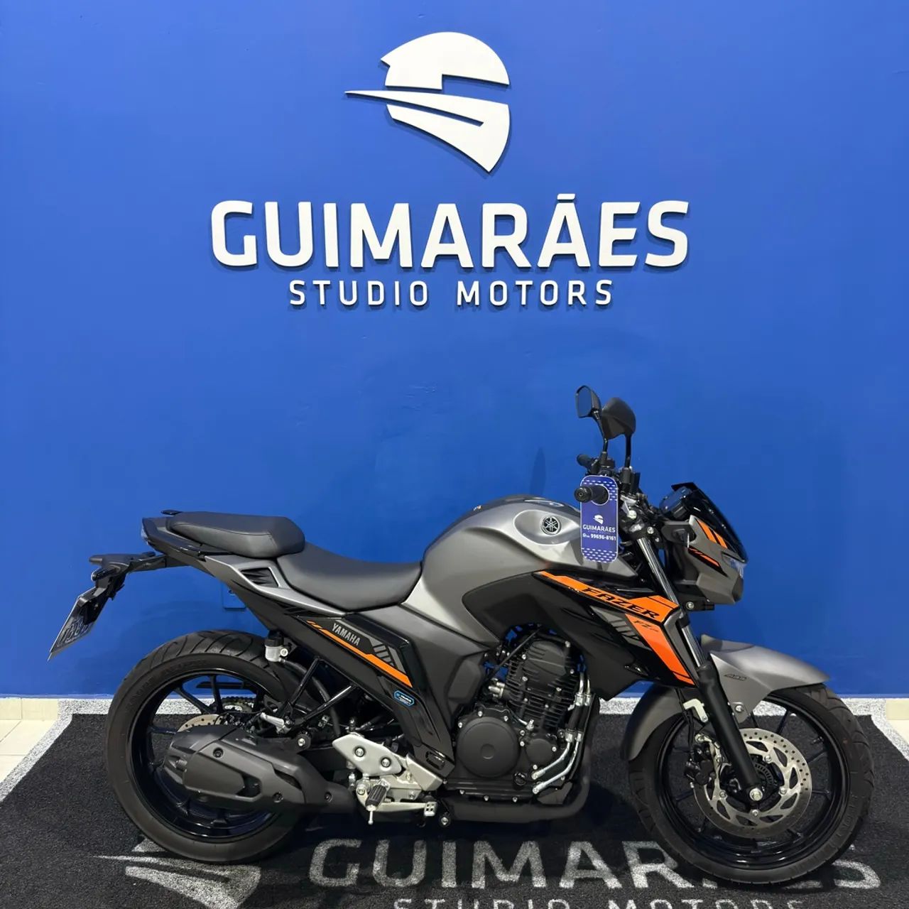 Fz 25 Azul Mate Moto Motos Yamaha FZ25 Em Sorocaba E Região, SP