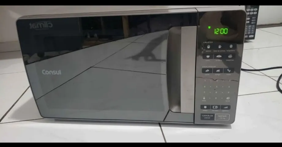Microondas consul espelhado modelo novo lindíssimo
