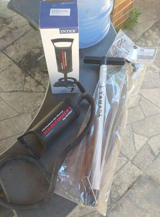 Bombas de ar para infláveis e pneus