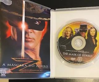 luz まとめ CD 楽譜 Blu-ray DVD JOKER等 DVD A Máscara do Zorro (Antonio Banderas e Anthony Hopkins) Com