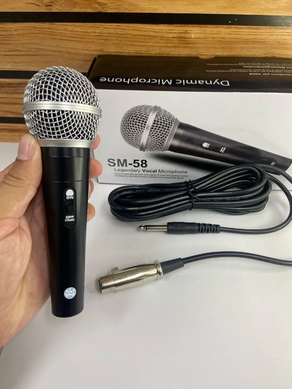 Microfone Dinâmico para Vocal 1-58 - Foto 4