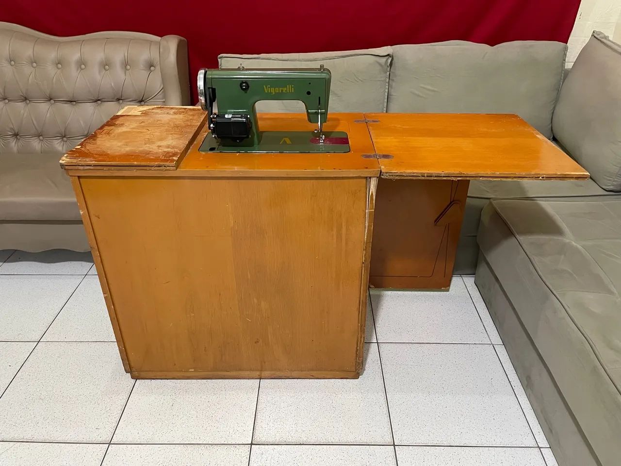 Maquina de Costura Singer Antiga  - Foto 2