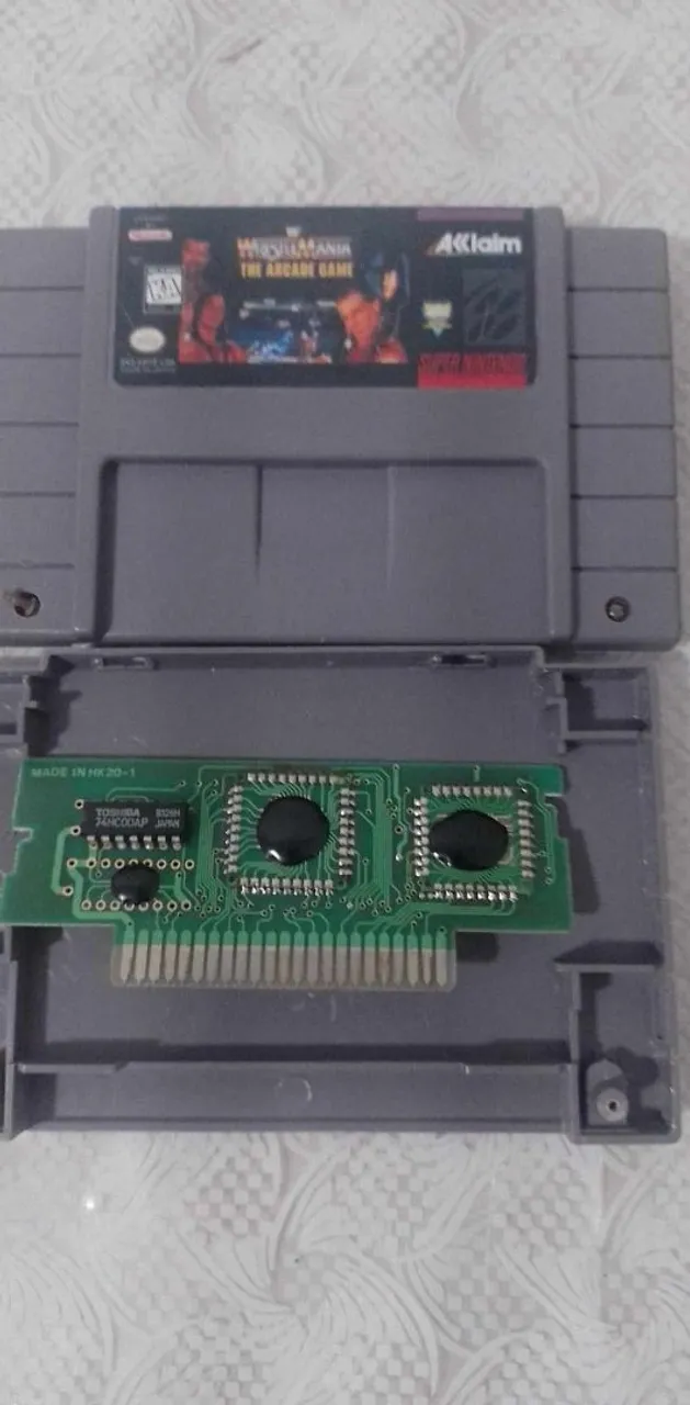 Wrestlemania - Super Nintendo - paralelo