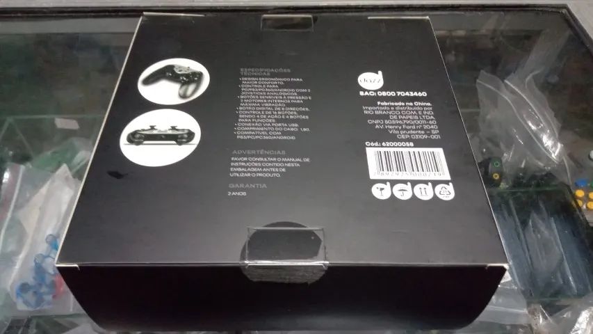 CONTROLE DAS CYBORG USB PRA PS3 PC E NOTEBOOK64318472824451123