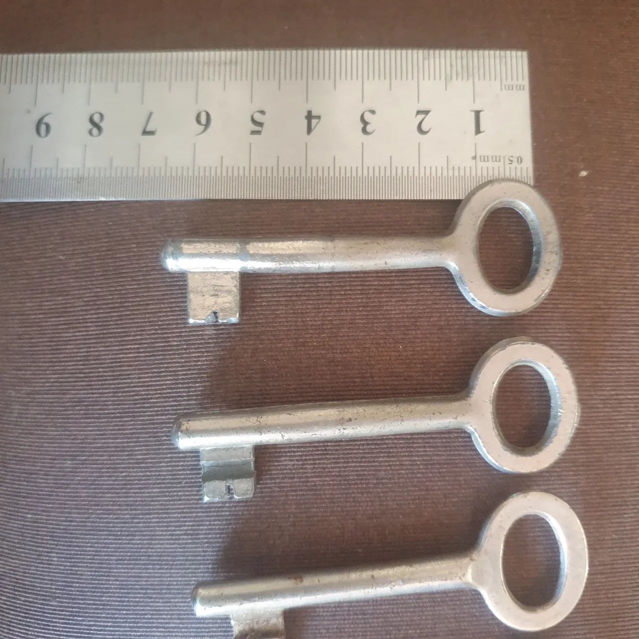 14 Chaves antigas de metal. ( usadas). - Foto 4